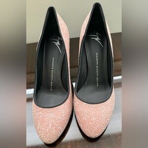 Giuseppe Zanotti Pink Glitter Heels
